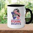 Pro Choice Feminist 4Th Of July - Stars Stripes Equal Rights Accent Mug