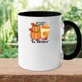 Pumpkin Spice Is Better Fall Cozy Drinking Accent Mug