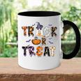 Trick Or Teach Funny Teacher Halloween Costume Accent Mug