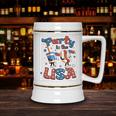 Funny Party In The Usa 4Th Of July Hot Dog Patriotic Kid V2 Ceramic Beer Stein