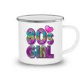 80S Girl Birthday Party Costume Retro Vintage Gift Women V2 Camping Mug