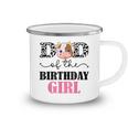 Dad Of The Birthday For Girl Cow Farm Birthday Cow Daddy 1St Camping Mug