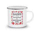 Daddy Of The Berry First Birthday Girl Sweet One Strawberry Camping Mug