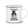 Hispanic Heritage Month Cuba Cubanita Cuban Flag  Camping Mug