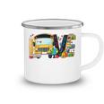 Love Back To School Bus Driver First Day Of School Camping Mug