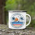 Florida Family Vacation 2022 Beach Palm Tree Summer Tropical  Camping Mug
