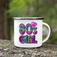 80S Girl Birthday Party Costume Retro Vintage Gift Women V2 Camping Mug