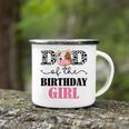 Dad Of The Birthday For Girl Cow Farm Birthday Cow Daddy 1St Camping Mug