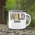 Dad Of The Wild One Zoo Birthday Safari Jungle Animal Camping Mug