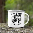 King Grill Grilling Gift Barbecue Fathers Day Dad Bbq V2 Camping Mug