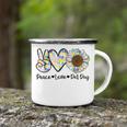 Peace Love International Dot Day Happy Dot Day Colorful Camping Mug