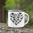 Types Of Dinosaurs Heart Dino Identification Boys Girls Kids Camping Mug