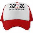 Mom Of The Birthday For Girl Cow Farm First Birthday Cow Trucker Cap