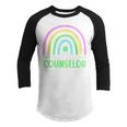 Lucky To Be A Counselor School St Patricks Day Gift  Youth Raglan Shirt