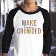 Make Heaven Crow Ded Leopard God Faith Christian Kid Funny Gift Youth Raglan Shirt