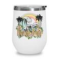 Vintage Retro Beach Bum Tropical Summer Vacation Gifts  Wine Tumbler