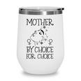 Mother By Choice For Choice Reproductive Rights Abstract Face Stars And Moon Wine Tumbler