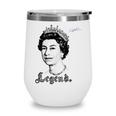 Elizabeth Legend - Queens Jubilee 2022 - God Save The Queen Wine Tumbler