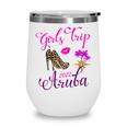 Girls Trip Aruba 2022 Sunglasses Summer Matching Group V3 Wine Tumbler