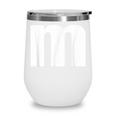 Letter M Groups Costume Matching For Halloween Or Christmas Wine Tumbler