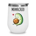 Mamacado Avocado Pregnant Mom Pregnancy Avo Wine Tumbler