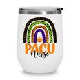 Pacu Nurse Halloween Rainbow Post Anesthesia Care Unit Wine Tumbler
