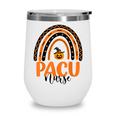 Scary Halloween Pacu Nurse Rainbow Post Anesthesia Care Unit Wine Tumbler