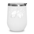 Vintage Cincinnati Cityscape Baseball Lover Men Women Kids Wine Tumbler