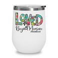 Womens Christian Blessed Beyond Measure Loved Beyond  Wine Tumbler