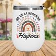 Funny National Hispanic Heritage Month Rainbow All Countries V2 Wine Tumbler