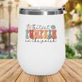 Retro Fall Cutest Pumpkin In The Patch Thanksgiving Autumn Gift Wine Tumbler