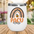 Scary Halloween Pacu Nurse Rainbow Post Anesthesia Care Unit Wine Tumbler