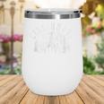 Vintage Cincinnati Cityscape Baseball Lover Men Women Kids Wine Tumbler