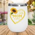 Womens Blessed To Be Called Mom And Grandma Mothers Day Sunflower  Wine Tumbler