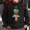 0 Percent Irish 100 Percent Drunk Irish Hipster Graphic Design Printed Casual Daily Basic Sweatshirt Gifts for Old Men