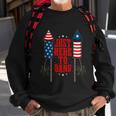 4Th Of July Funny Fireworks Patriotic American Firecracker Sweatshirt Gifts for Old Men