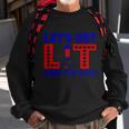 4Th Of July Lets Get Lit Fire Work Proud American Sweatshirt Gifts for Old Men