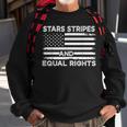 4Th Of July Womens Rights Stars Stripes And Equal Rights Sweatshirt Gifts for Old Men