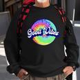 70S Retro Groovy Hippie Good Vibes Sweatshirt Gifts for Old Men