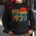 83 Years Old Retro Birthday Gifts Legend Since July 1939 Sweatshirt Gifts for Old Men