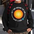 90Th Birthday Retro 90Th Trip Around The Sun What A Ride Sweatshirt Gifts for Old Men