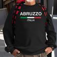 Abruzzo Italian Name Italy Flag Italia Family Surname Sweatshirt Gifts for Old Men
