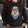 American Bald Eagle Mullet 4Th Of July Funny Usa Patriotic Gift V3 Sweatshirt Gifts for Old Men