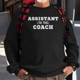 Assistant To The Coach Assistant Coach Sweatshirt Gifts for Old Men