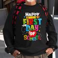 Back To School Teachers Kids Child Happy First Day Of School Sweatshirt Gifts for Old Men