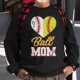 Ball Mom Baseball Softball Mothers Gift Sweatshirt Gifts for Old Men