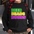 Beer Beads Boobs V2 Sweatshirt Gifts for Old Men