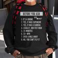 Before You Ask Drone Funny Drone Tshirt Sweatshirt Gifts for Old Men