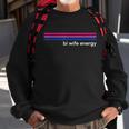 Bi Wife Energy Bisexual Pride Flag Bisexuality Lgbtq V2 Sweatshirt Gifts for Old Men