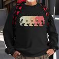 Bigfoot Silhouette Retro Sasquatch Tshirt Sweatshirt Gifts for Old Men